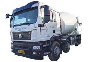 China 8X4 Used Concrete Mixer Truck 450L 12 Wheel Sinotruk Transit Mixer wholesale