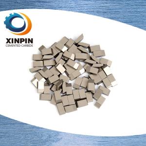 China Wear Resistance Tungsten Carbide Saw Tips For Multi Ripping Saw Blade / Solid Wood wholesale