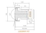 1/3" 2.9mm 3Megapixel M12 mount 140degree Wide Angle Lens for OV4689 AR0330