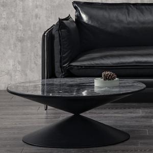 China Modern Minimalist Rock Top Coffee Table 34cm High Graphic Design wholesale