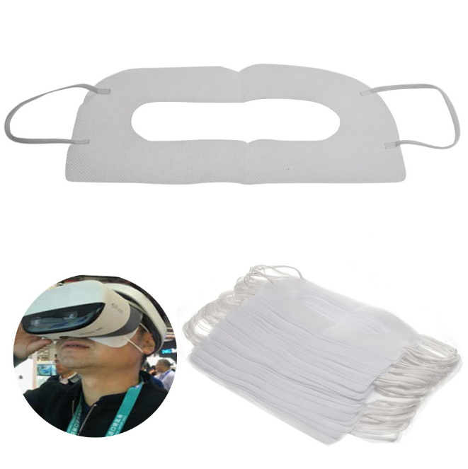 factory price Non woven VR eye mask disposable hygiene eye cushion eye cover for oculus quest HTC VIVO VR machine