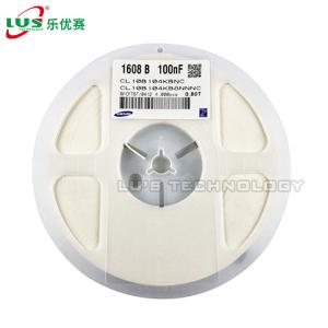 China 0603 104K Smd Resistor Capacitor 0.1UF Smd Ceramic Capacitor CL10B104KB8NNNC wholesale