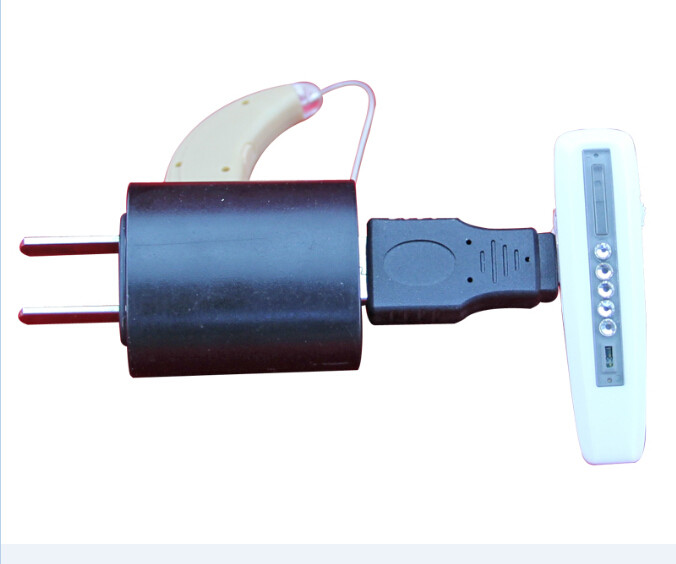 Black or White Hearing aids Amplifier Blood Glucose Test Meter Rechargeable Style