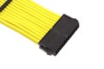 24Pin Braided Sleeved Extension Cord Power Cords Female Power Supply Extension
