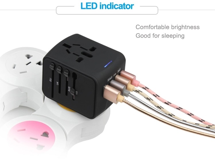 Mini Size Universal Travel Adaptor / International Power Adapter For Business Trip
