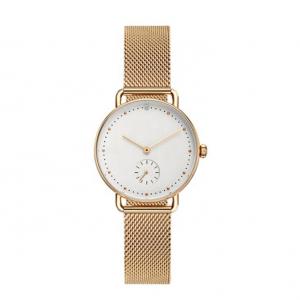 China Custom logo zinc alloy watch case women's watches brand luxury fashion ladies watch on sale