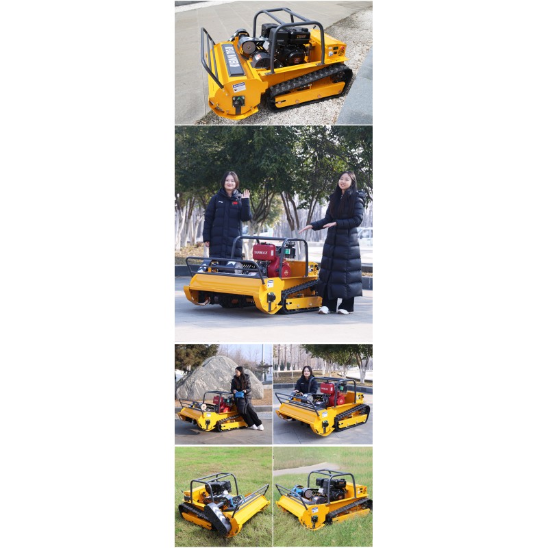 Self Propelled Remote-controlled Lawn Mower DIY High Efficiency Wear-resistant Cutter Head Long Service Life Agricultural