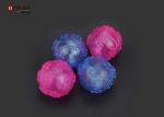 Random Color Pet Toys Chasing Bounce Rubber Ball LED Light Up Flashing