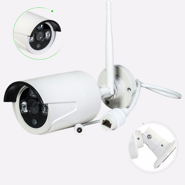 8chs 2.0 Megapixel Bullet Camera 1/3" CMOS Wifi NVR Kits