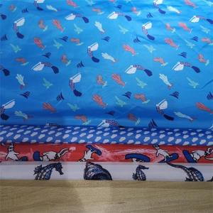 China 300t 70gsm Polyester Taffeta Waterproof Printed Fabric 50dx50d wholesale
