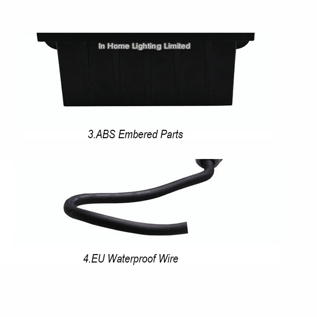 Rectangular Square LED Underground Light , 9 W LED Buried Light