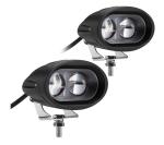 Amber 20W 4D Optica motorcycle spot light 4D LED motorcycle work light