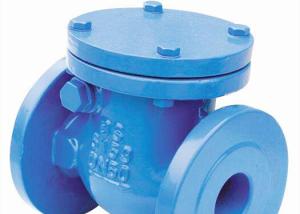 China DIN2531 Ductile Iron Swing Check Valve Manual Hydraulic Handwheel Operated wholesale