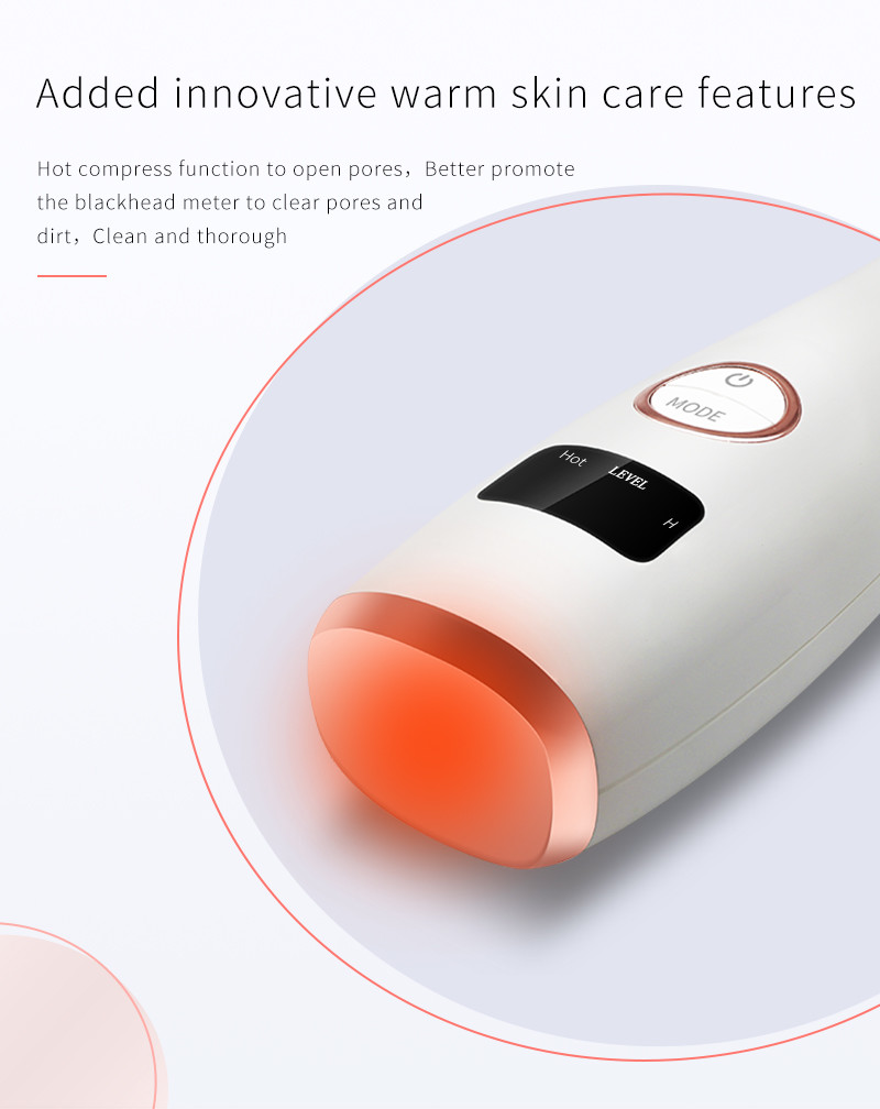 USB Rechargeable Vacuum Electric Pimple Blackhead Remover Portable Beauty Device