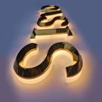 3d Logo Wall Logo Indoor Office Sign Company Led Business Customization Led Logo
