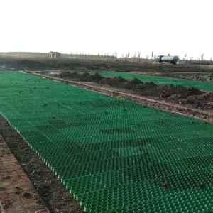 China Road HDPE Black Green Gray Diamond Grid Gravel Grid System for Parking Lot and Driveway wholesale