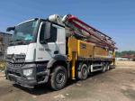 2020 XCMG 62m Concrete Pump Truck With Benz Chassis Big Size Yellow/Grey