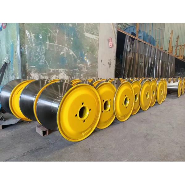 Customized 300mm ABS Plastic Wire Bobbin For Cable Making Machine