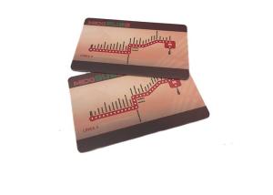 China Custom Magnetic Hotel Room Key Card RFID Smart Key Card Door Access wholesale