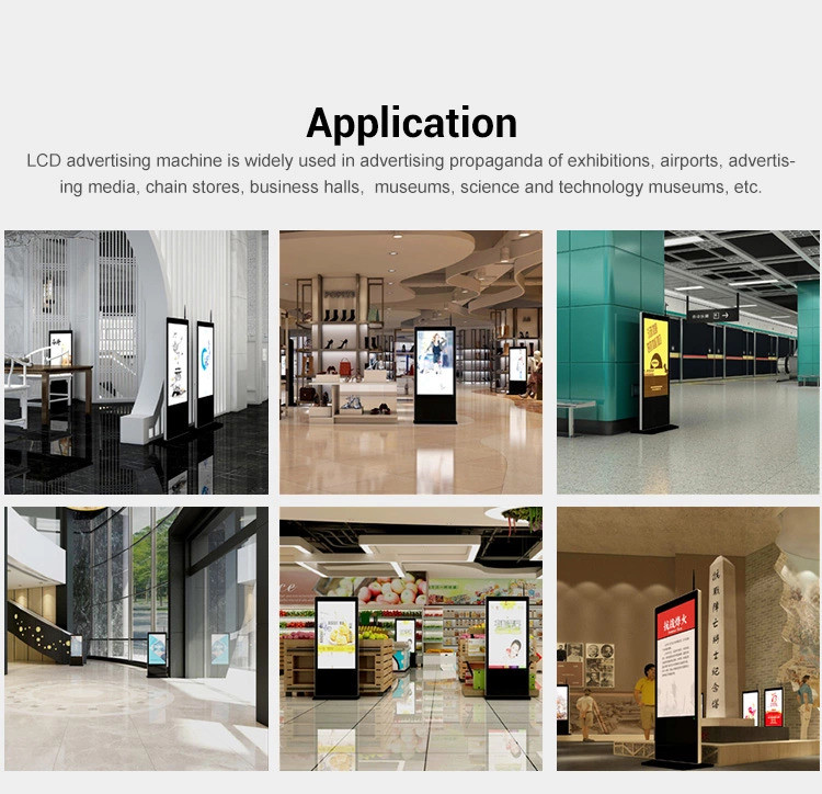 IR Touch Indoor Advertising LED Display , Intelligent Interactive Digital Signage