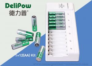 China NI-MH AA AAA Battery Charger , 2800mAh Rechargeable Battery Set on sale