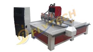 China Multihead 1525 woodworking CNC Router Machine with 6 heads wholesale