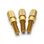 Copper Threaded Hex Standoffs 1mm Length Customized Male Female Spacer