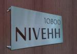 High End Stainless Steel Door Signs , Brushed / Glossy Personalized Metal Signs