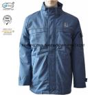 Blue Cotton Anti Static Flame Retardant Jacket / Insulated Fr Winter Coat