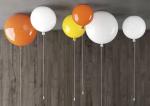 Kids Children Bed Room Pendant Light Colourful Glass Balloon Led Ceiling Lamp