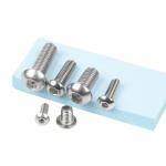 JIS Standard 304 Stainless Steel Hexagon Socket Screws Round Pan Head Screws