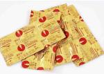 Double Soft Aluminum Foil OP / AL / PE Composite Strip Blister Packaging