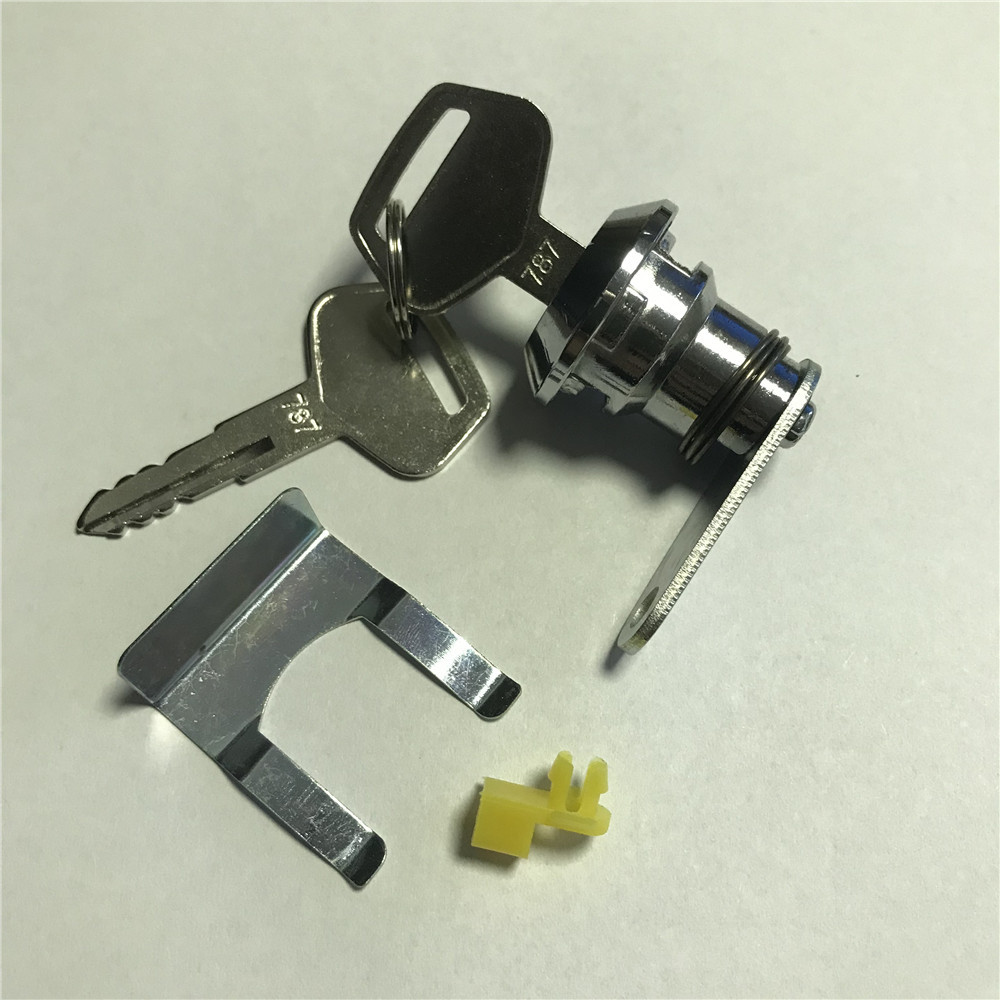 Excavator Door Lock Core PC200 PC210 PC240 PC360-7 Cab Door Lock Safety Key Parts