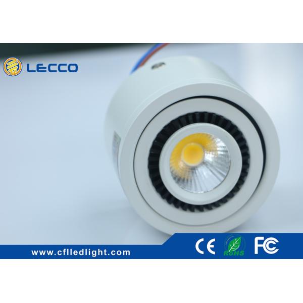 3 Watt Track Mounted Spotlights , Surface Mounted Office Lighting 85V - 265V