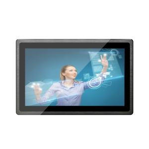China 21 Inch Industrial Panel Mount PC 1000cd/M2 ARM Based Linux Touch Computer wholesale