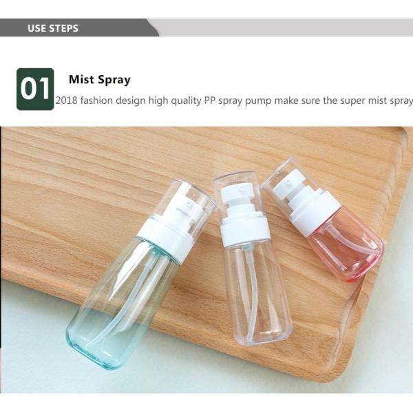 100 ML PETG Plastic Bottles / Empty Lotion Bottle For Cosmetic Packaging