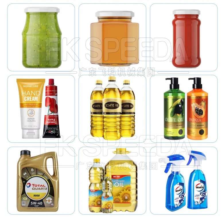 Advanced Sunflower Olive Edible Oil Filling Machine for 500ml Cooking Oil Production Line