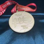 Marathon Metal Medal For Occasions And Events Metal Lapel Pin Fading Resistant