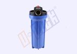 PVC Silicone PP Filter Housing / Blue Water Filter Housing CE Certification