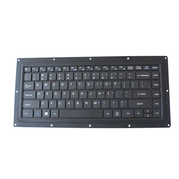 86 Keys IP65 Scissor Switch Industrial Plastic Keyboard
