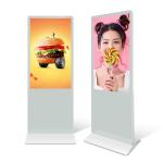 1080p Android Floor Standing LCD Advertising Display ODM OEM