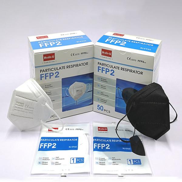 BU-E960 5Ply FFP2 NR Particulate Respirator Mask For Men And Women , Meets PPE