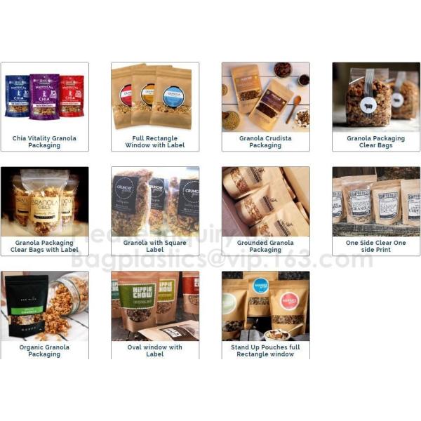 Custom Print Biodegradable Foil Packaging Soft Zipper Stand Up Bottom Gusset Plastic Drinking Pouches Bags With Straws