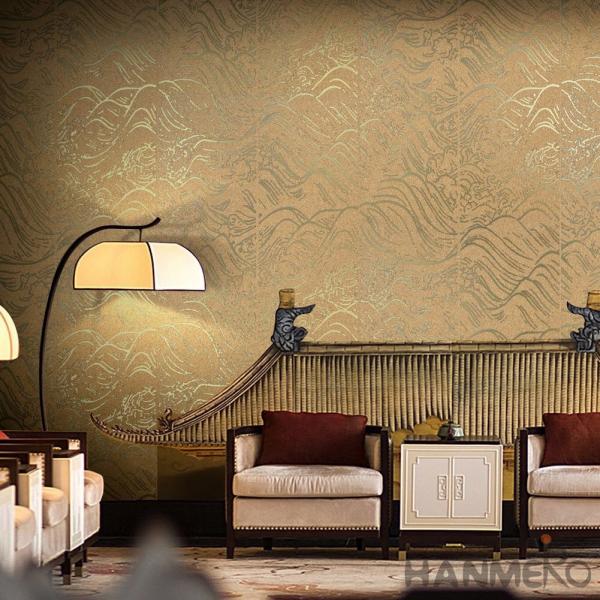 Quality Nightclub Wallpaper Decoration Bronzing Plant Fiber Particle Golden Color for sale