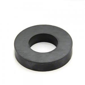 China Permanent Ferrite Ring Magnet with Precise Tolerance of /-0.05mm Outer Diameter 120mm on sale