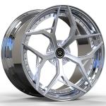 Custom 10.5Jx22 Audi Forged Wheels 2PC Forged Aluminum Alloy Rims 5x112 CB 66.6