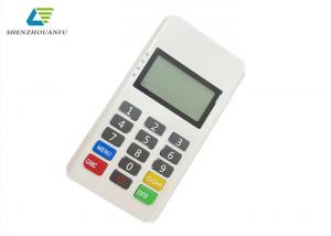 China PCI Mobile Pos Credit Card Machine Bluetooth Connection With Magnetic Card Reader wholesale