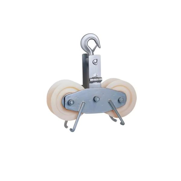 Hot Sales Timing Tandem Sheave String Block Aluminum Pulley for Wire Rope Cable Hanging