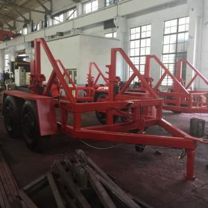 China 12 Ton Underground Cable Tools Cable Pulling Trailer For Underground Site wholesale