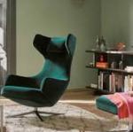 Designer Living Room leisure chair Classic Home Grand Repos Lounge Chair